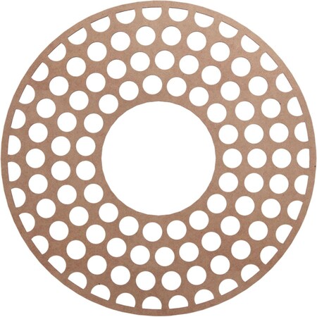 Ekena Millwork Fink Wood Fretwork Pierced Ceiling Medallion, Wood (Paint Grade), 32"OD x 11 5/8"ID x 1/4"T CMWP32X32X0250FFMF